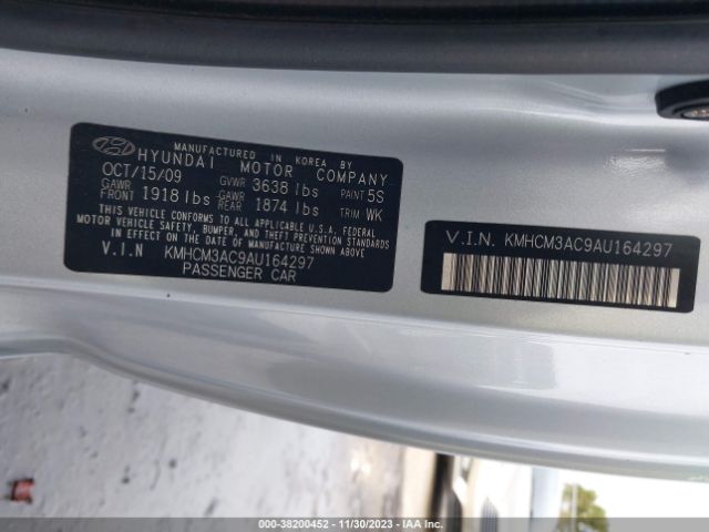 Photo 8 VIN: KMHCM3AC9AU164297 - HYUNDAI ACCENT 