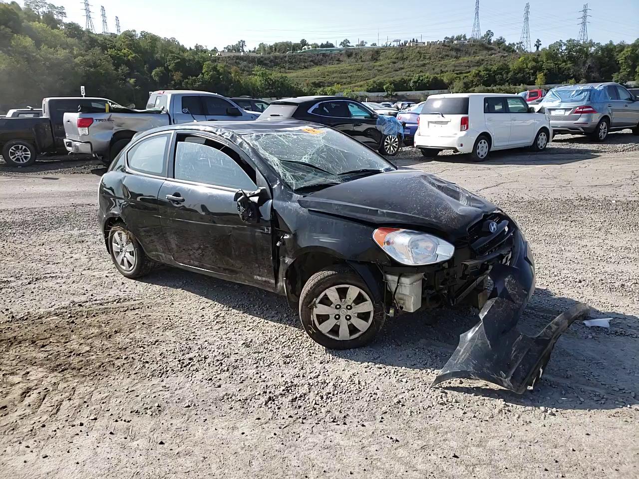 Photo 10 VIN: KMHCM3AC9AU167314 - HYUNDAI ACCENT BLU 