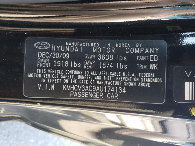 Photo 9 VIN: KMHCM3AC9AU174134 - HYUNDAI ACCENT BLU 