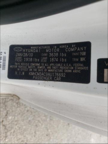 Photo 8 VIN: KMHCM3AC9AU176692 - HYUNDAI ACCENT BLU 