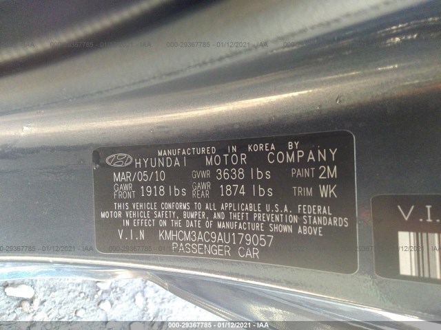 Photo 8 VIN: KMHCM3AC9AU179057 - HYUNDAI ACCENT 