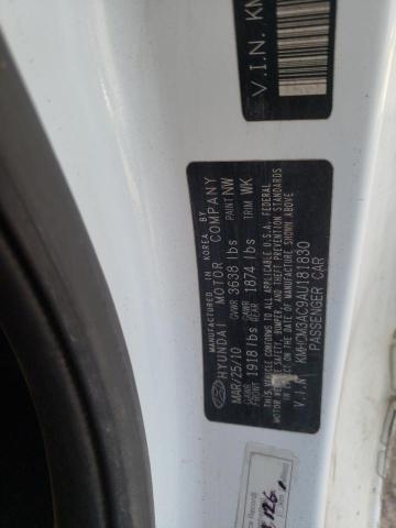 Photo 9 VIN: KMHCM3AC9AU181830 - HYUNDAI ACCENT BLU 