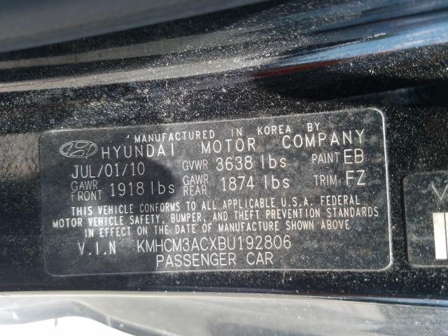 Photo 9 VIN: KMHCM3ACXBU192806 - HYUNDAI ACCENT GL 