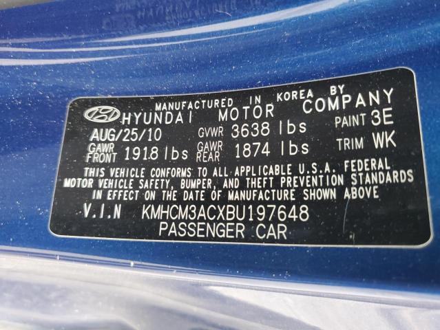 Photo 11 VIN: KMHCM3ACXBU197648 - HYUNDAI ACCENT GL 