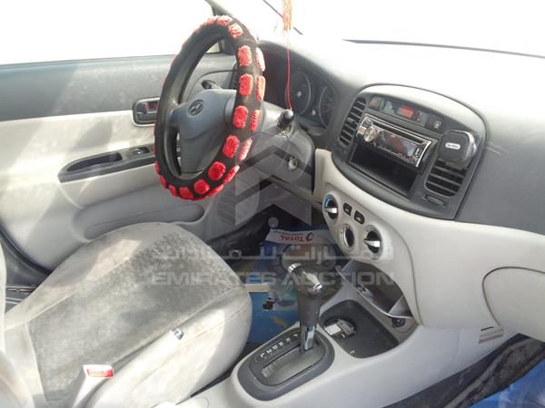 Photo 8 VIN: KMHCM41C19U306496 - HYUNDAI ACCENT 