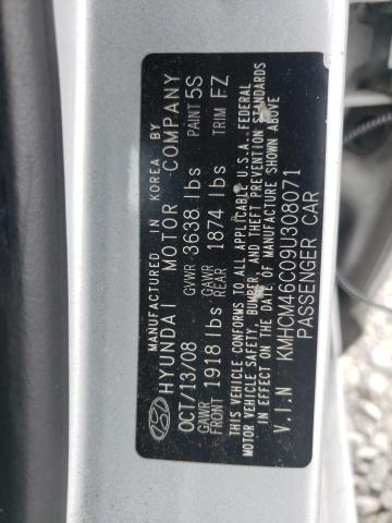 Photo 9 VIN: KMHCM46C09U308071 - HYUNDAI ACCENT GLS 