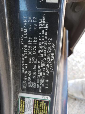 Photo 11 VIN: KMHCM46C89U290872 - HYUNDAI ACCENT 