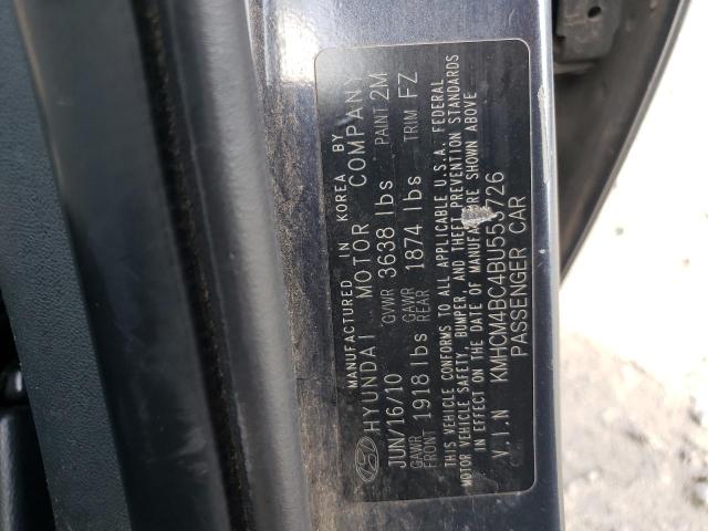 Photo 9 VIN: KMHCM4BC4BU553726 - HYUNDAI ACCENT GL 