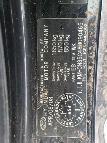 Photo 11 VIN: KMHCN35C48U090465 - HYUNDAI ACCENT 