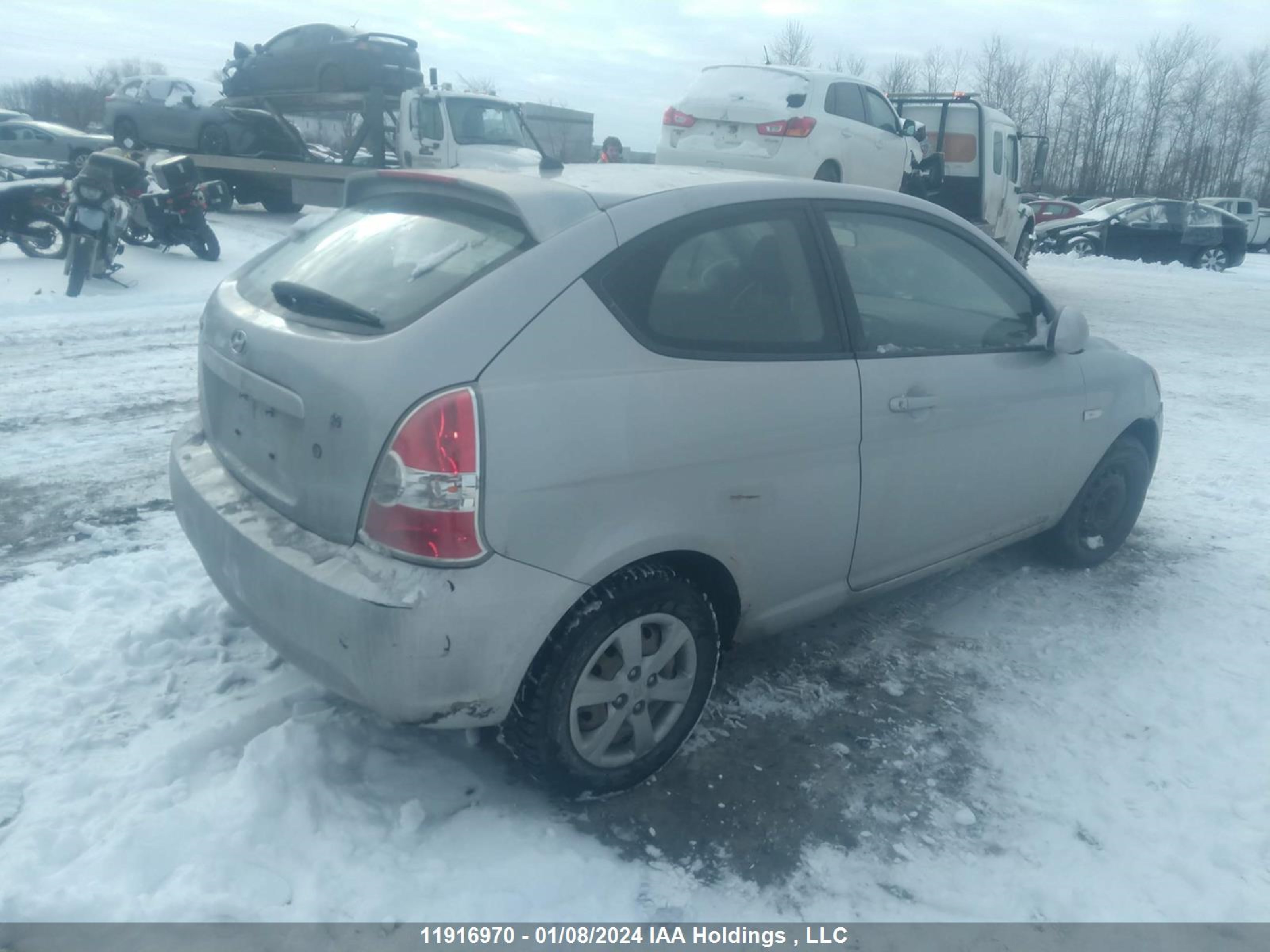 Photo 3 VIN: KMHCN35C58U079233 - HYUNDAI ACCENT 