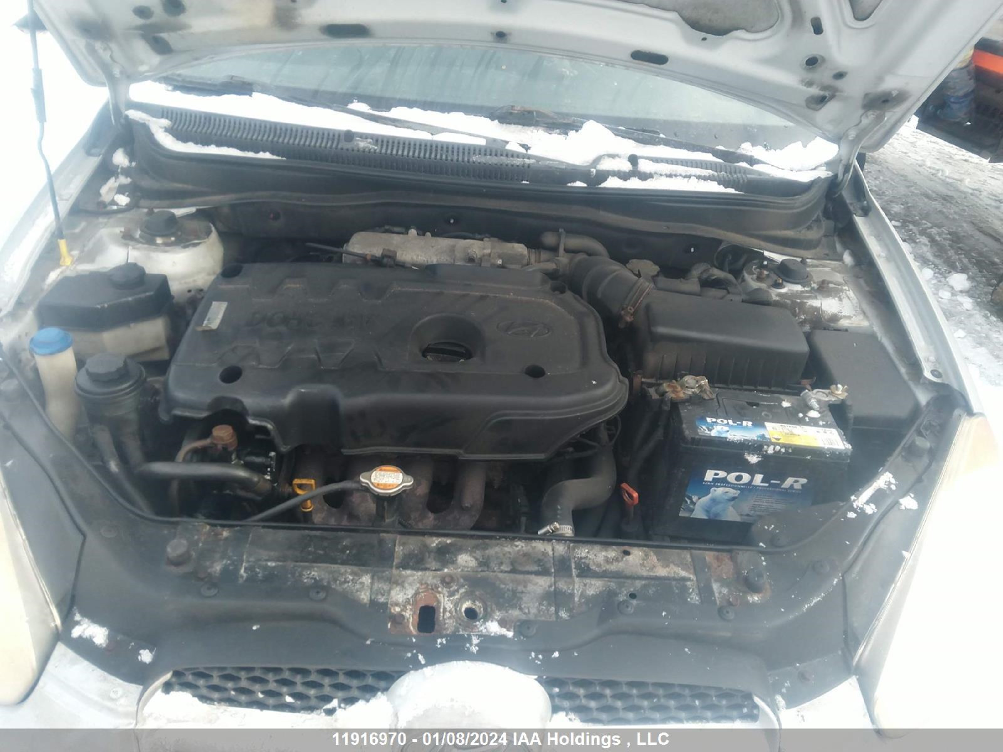 Photo 9 VIN: KMHCN35C58U079233 - HYUNDAI ACCENT 