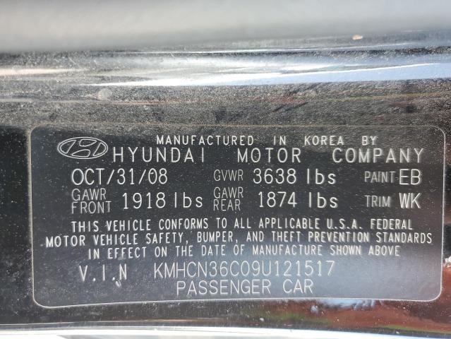 Photo 11 VIN: KMHCN36C09U121517 - HYUNDAI ACCENT SE 