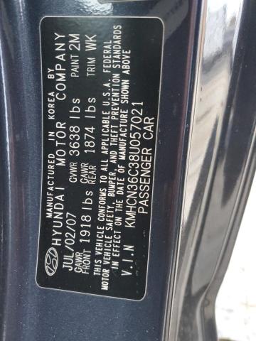 Photo 12 VIN: KMHCN36C38U057021 - HYUNDAI ACCENT 