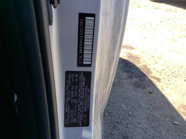 Photo 11 VIN: KMHCN36C47U027962 - HYUNDAI ACCENT SE 