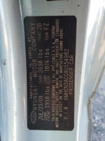 Photo 11 VIN: KMHCN3AC0AU154982 - HYUNDAI ACCENT 