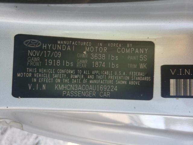 Photo 9 VIN: KMHCN3AC0AU169224 - HYUNDAI ACCENT SE 