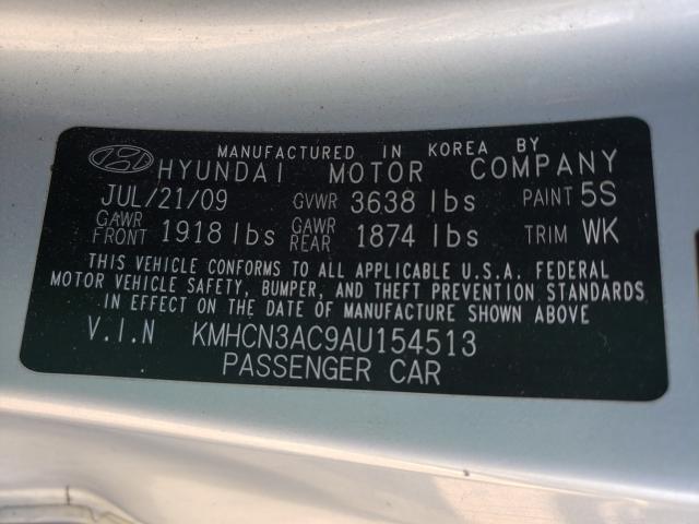 Photo 9 VIN: KMHCN3AC9AU154513 - HYUNDAI ACCENT SE 