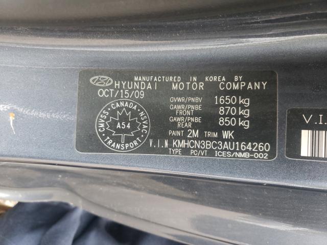 Photo 9 VIN: KMHCN3BC3AU164260 - HYUNDAI ACCENT SE 