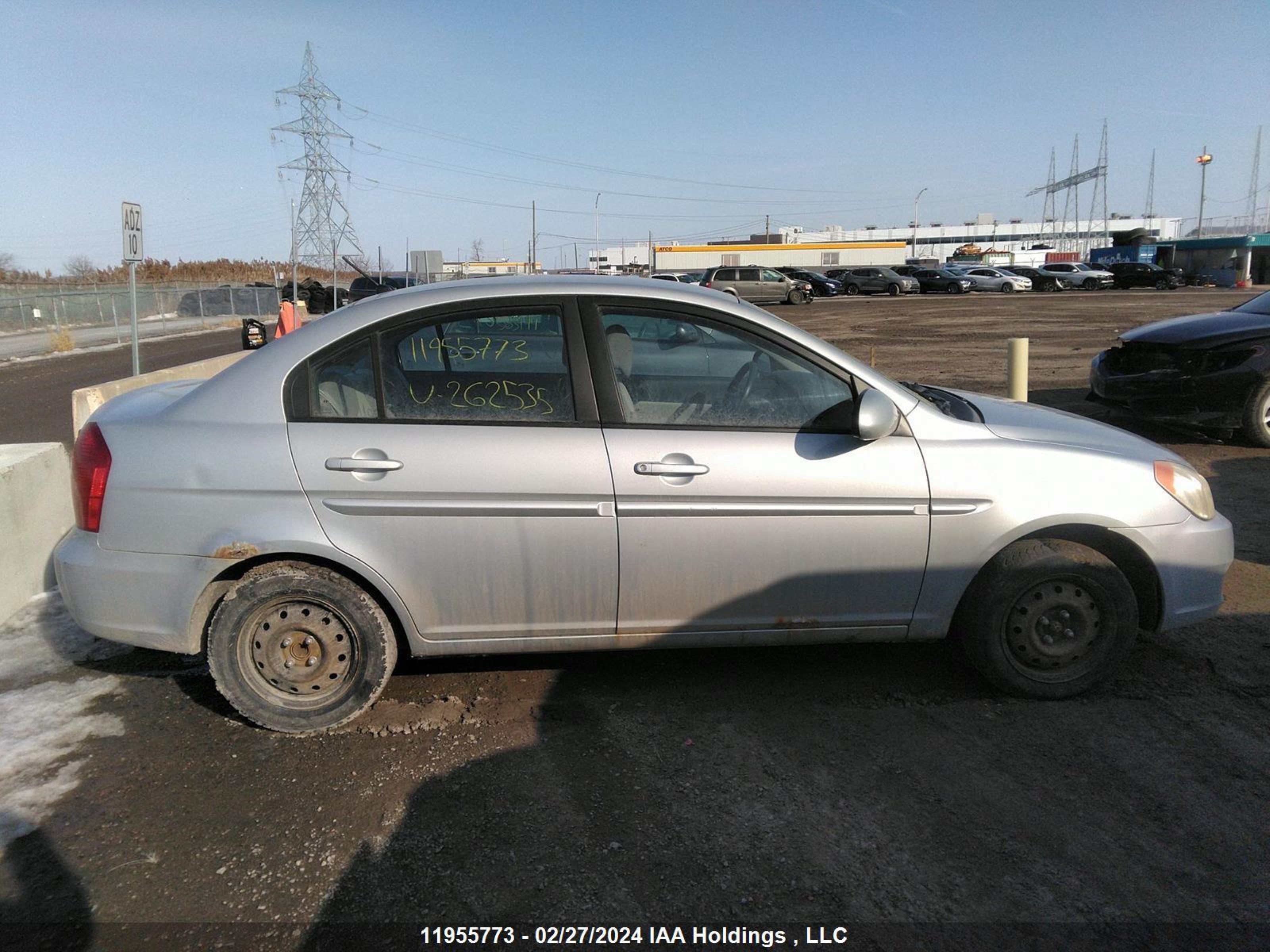 Photo 12 VIN: KMHCN45C88U262535 - HYUNDAI ACCENT 