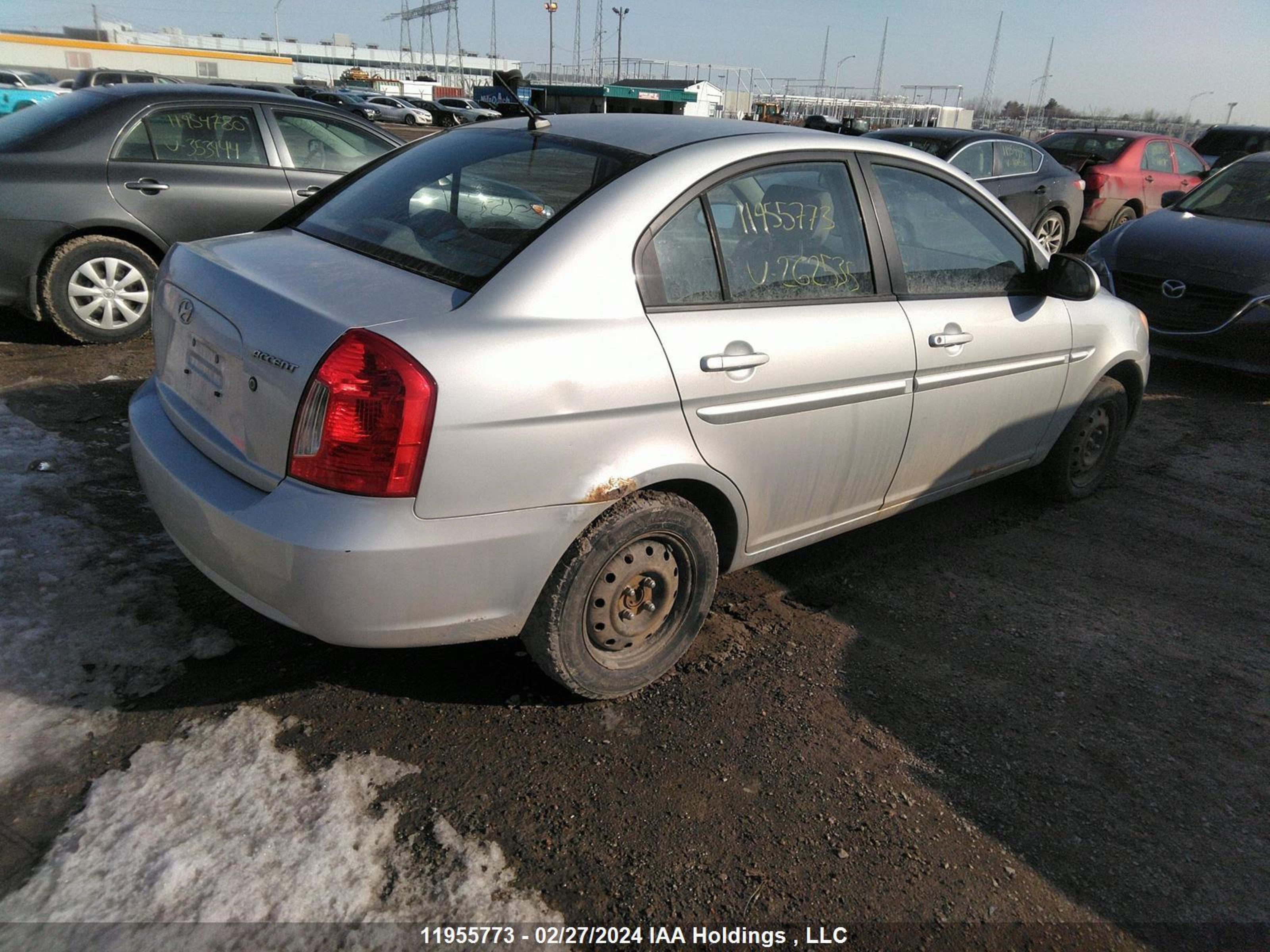 Photo 3 VIN: KMHCN45C88U262535 - HYUNDAI ACCENT 