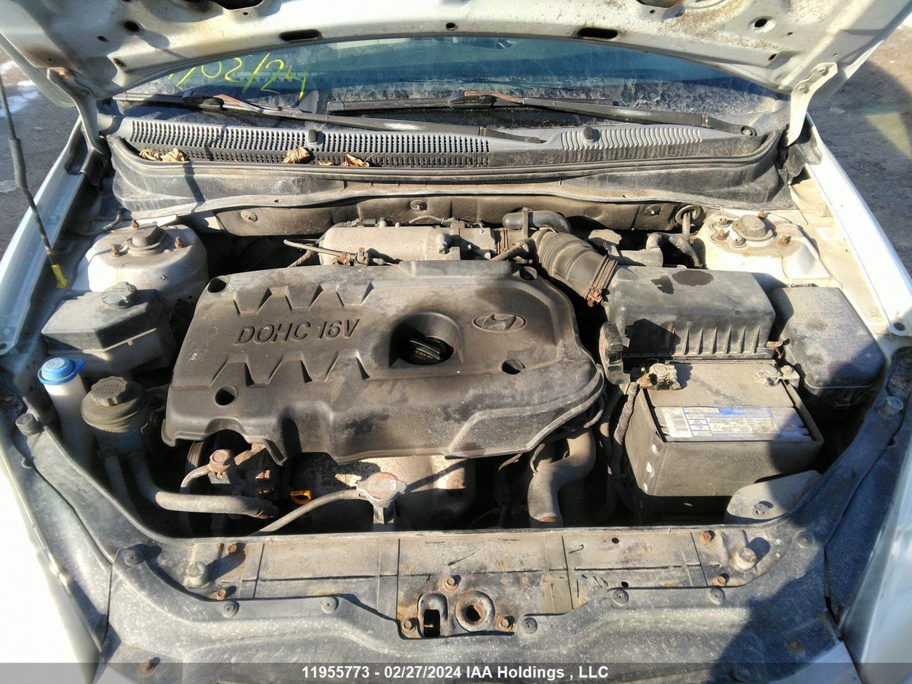 Photo 9 VIN: KMHCN45C88U262535 - HYUNDAI ACCENT 