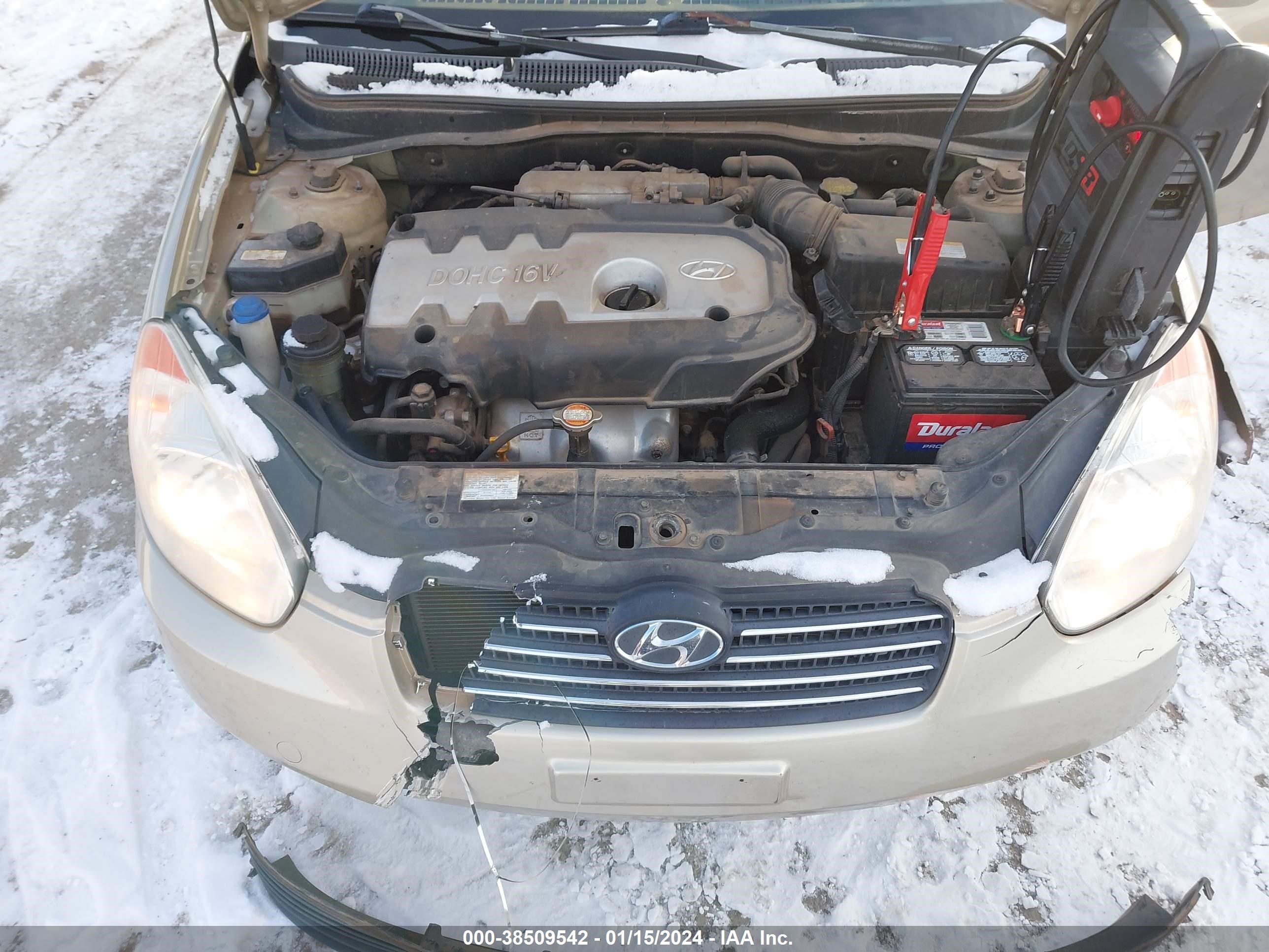 Photo 9 VIN: KMHCN46C07U149286 - HYUNDAI ACCENT 