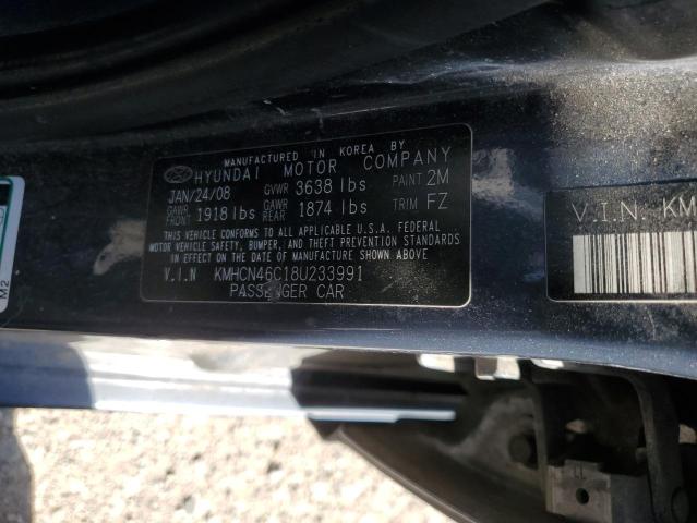 Photo 11 VIN: KMHCN46C18U233991 - HYUNDAI ACCENT 