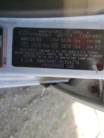 Photo 9 VIN: KMHCN46C19U364274 - HYUNDAI ACCENT GLS 