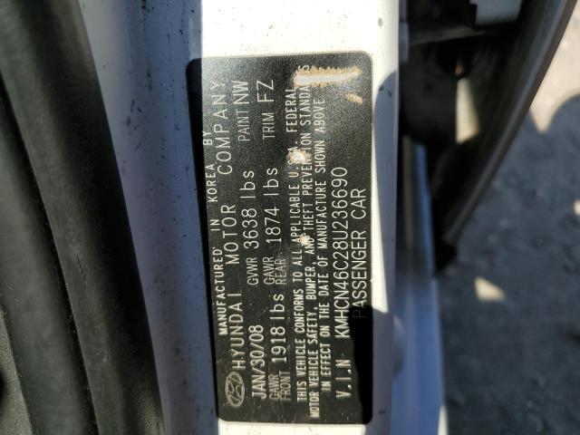 Photo 11 VIN: KMHCN46C28U236690 - HYUNDAI ACCENT GLS 