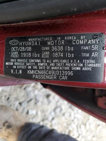 Photo 11 VIN: KMHCN46C49U313996 - HYUNDAI ACCENT 