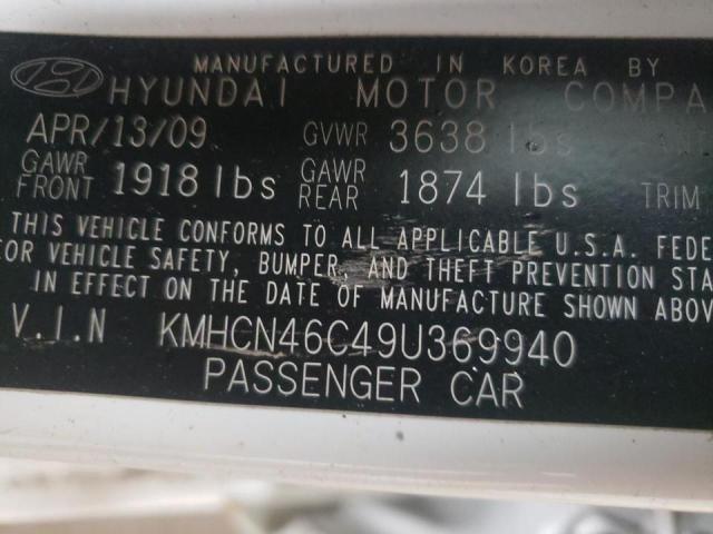 Photo 9 VIN: KMHCN46C49U369940 - HYUNDAI ACCENT GLS 