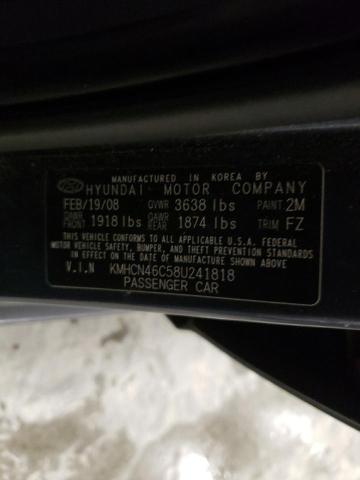 Photo 11 VIN: KMHCN46C58U241818 - HYUNDAI ACCENT 