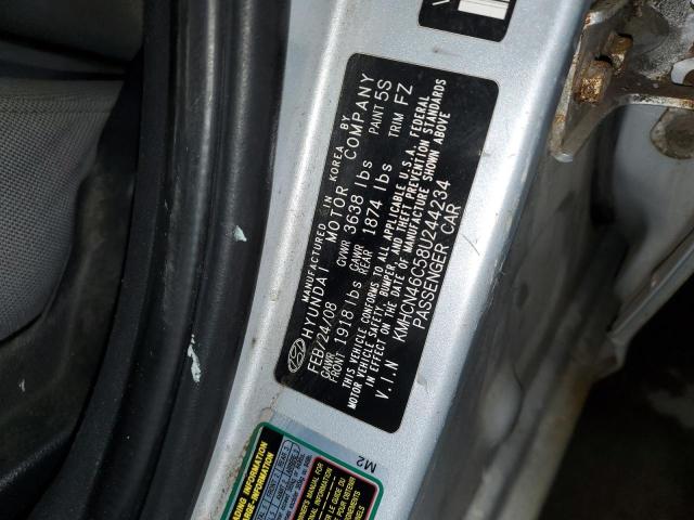 Photo 11 VIN: KMHCN46C58U244234 - HYUNDAI ACCENT 