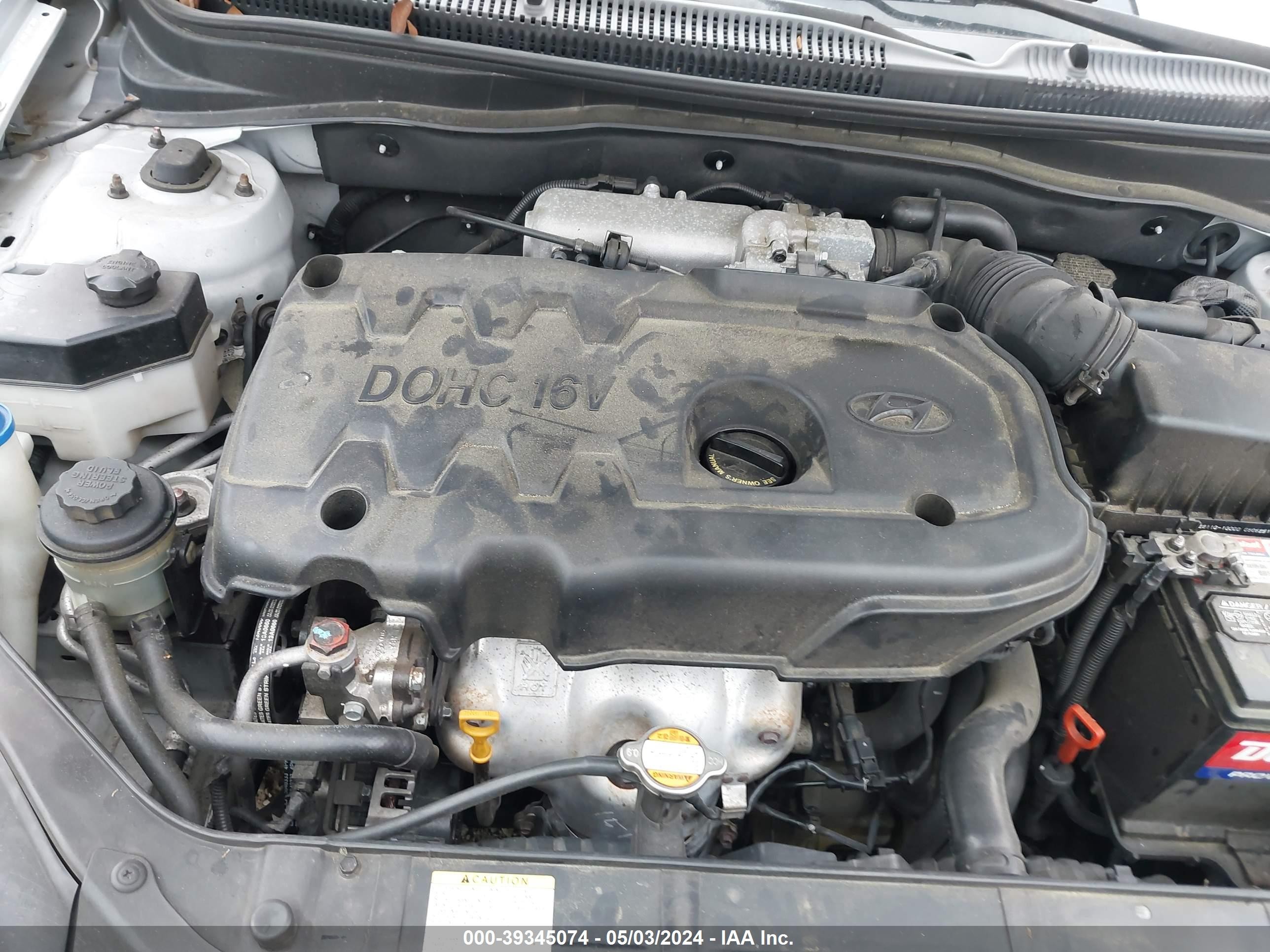 Photo 9 VIN: KMHCN46C58U280151 - HYUNDAI ACCENT 