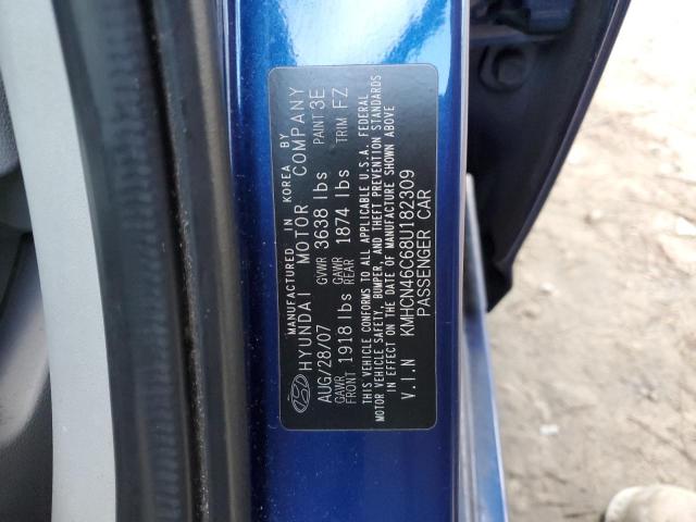 Photo 11 VIN: KMHCN46C68U182309 - HYUNDAI ACCENT 