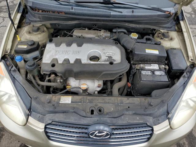 Photo 10 VIN: KMHCN46C77U133652 - HYUNDAI ACCENT GLS 