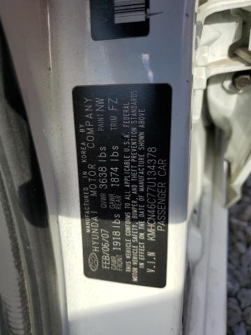 Photo 11 VIN: KMHCN46C77U134378 - HYUNDAI ACCENT GLS 