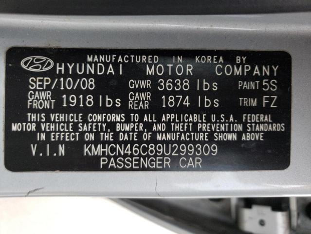 Photo 9 VIN: KMHCN46C89U299309 - HYUNDAI ACCENT GLS 