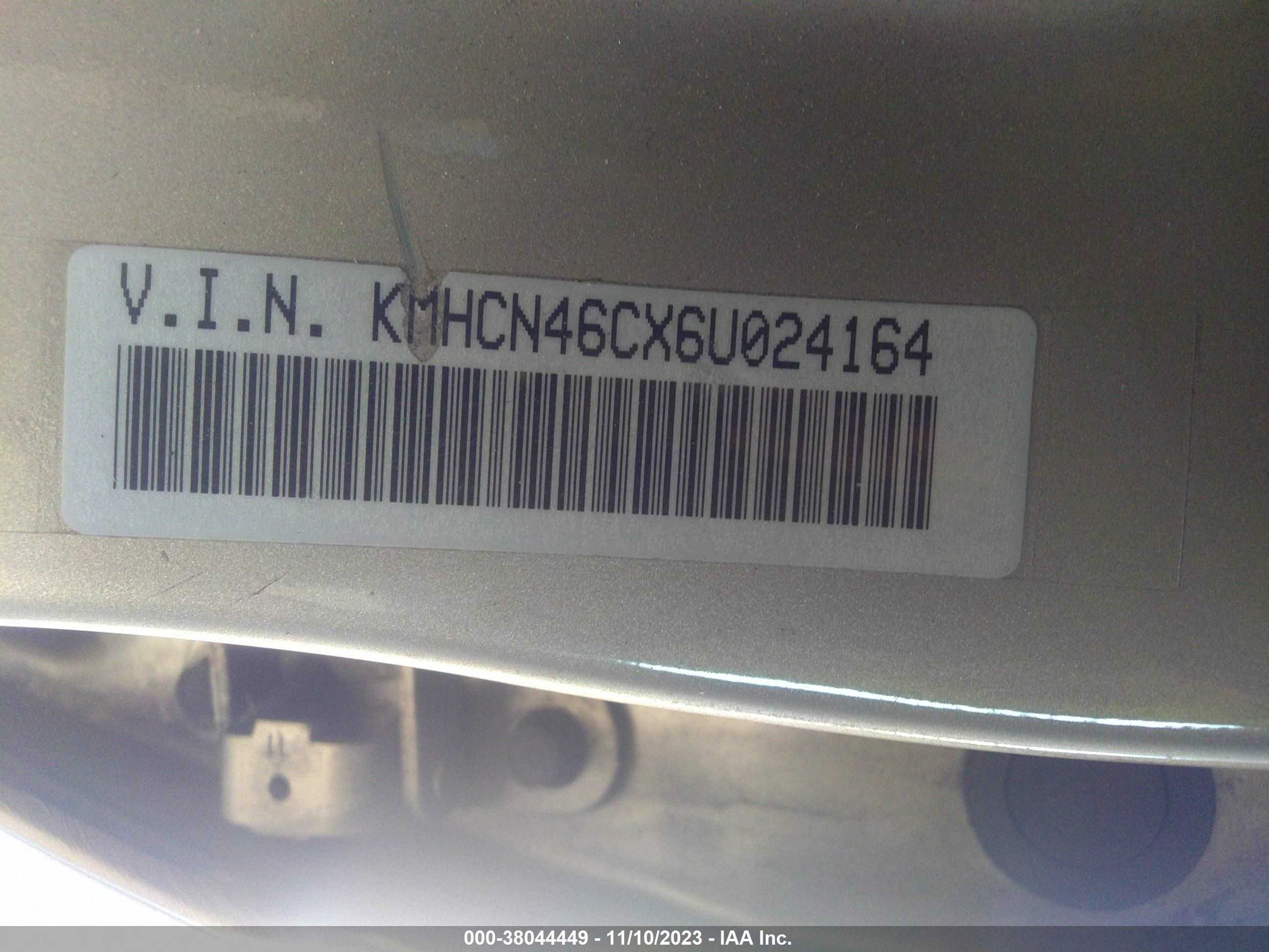 Photo 8 VIN: KMHCN46CX6U024164 - HYUNDAI ACCENT 