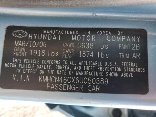 Photo 12 VIN: KMHCN46CX6U050389 - HYUNDAI ACCENT GLS 