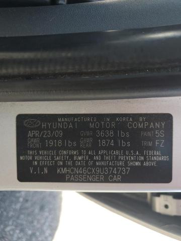 Photo 11 VIN: KMHCN46CX9U374737 - HYUNDAI ACCENT GLS 