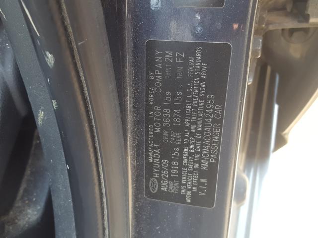 Photo 9 VIN: KMHCN4AC0AU424959 - HYUNDAI ACCENT GLS 