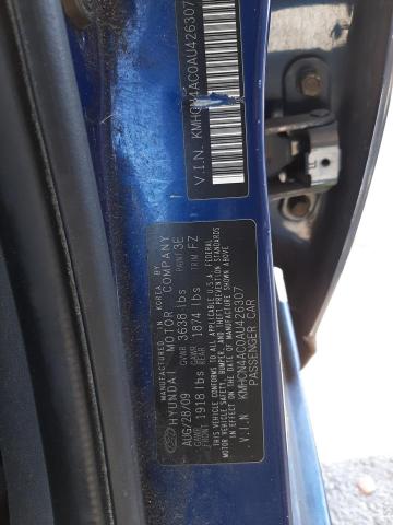 Photo 9 VIN: KMHCN4AC0AU426307 - HYUNDAI ACCENT GLS 