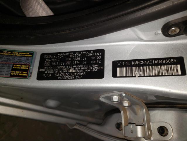 Photo 9 VIN: KMHCN4AC1AU495085 - HYUNDAI ACCENT GLS 