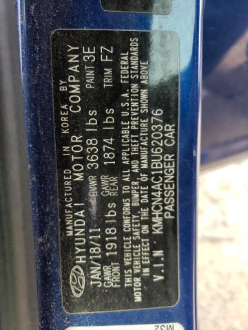 Photo 12 VIN: KMHCN4AC1BU620376 - HYUNDAI ACCENT 