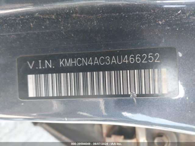 Photo 8 VIN: KMHCN4AC3AU466252 - HYUNDAI ACCENT 