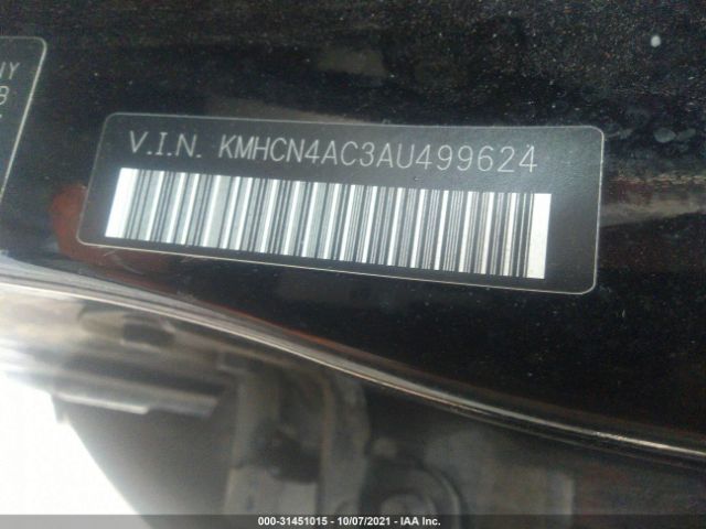 Photo 8 VIN: KMHCN4AC3AU499624 - HYUNDAI ACCENT 