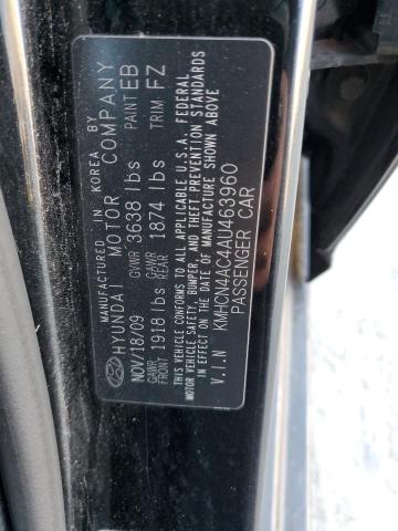 Photo 11 VIN: KMHCN4AC4AU463960 - HYUNDAI ACCENT 