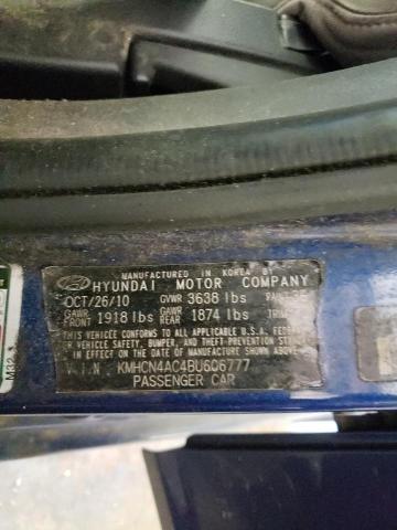 Photo 9 VIN: KMHCN4AC4BU606777 - HYUNDAI ACCENT GLS 