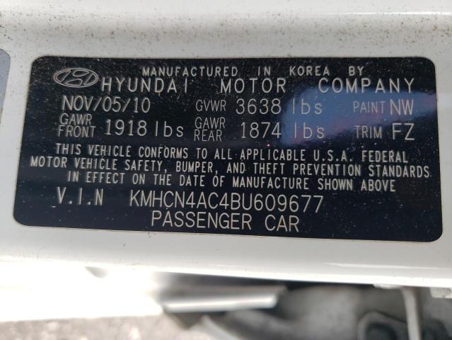 Photo 11 VIN: KMHCN4AC4BU609677 - HYUNDAI ACCENT GLS 